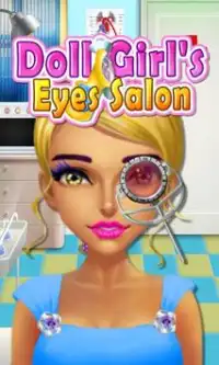 Doll Girl's Eyes Salon Screen Shot 0