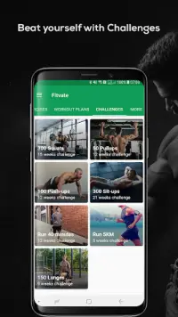 Fitvate - Gym & Home Workout Screen Shot 2