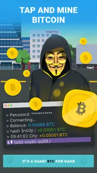 The Crypto Game Bitcoin mining Screen Shot 0
