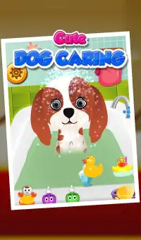 Cute Dog Caring 4 Screen Shot 1