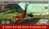 Cargo Truck Driver hill climb Screen Shot 2