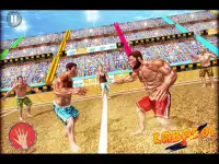 Kabaddi 레슬링 게임 - 프로 녹아웃 파이팅 Screen Shot 4
