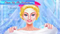 Winter Princess Pretty Girl: Makeup Salon Game Screen Shot 1