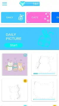 Dotly- connect dot to dot, free waiting room games Screen Shot 6