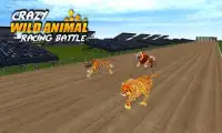 louco selvagem animal corrida Screen Shot 4