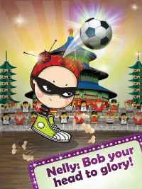 Bobbing Ninja Head Soccer Screen Shot 7