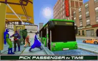 Superhero Passenger Bus Driving Simulation Game Screen Shot 13