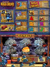 Gold Mine SlotMachine Screen Shot 12