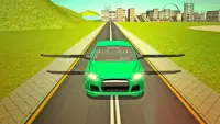 Flying Sport Car Simulator2016 Screen Shot 7