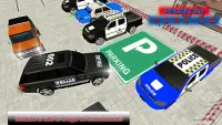 Real Policía Coche Parking: 3D 2018 Screen Shot 1