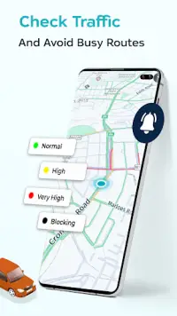 GPS Navigations Traffic Alerts Screen Shot 4