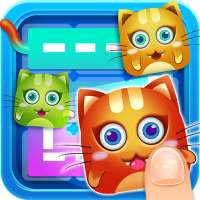 Line Puzzle: Funny Cats