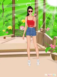 Sunny Spring Dress Up game Screen Shot 22