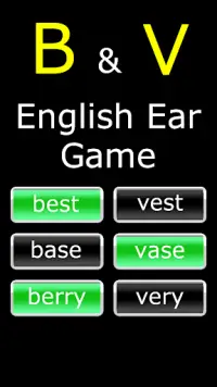 Inglese Ear gioco 2 Screen Shot 0