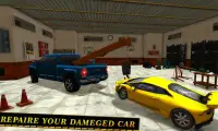 transporter Tow Truck Car Sim Screen Shot 3