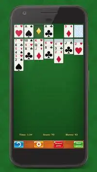 Solitaire classic by Leda. Klondike Solitare Game. Screen Shot 0