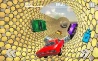 سيارة النفق الاندفاع 3D: لعبة سباق السيارات اللانه Screen Shot 12