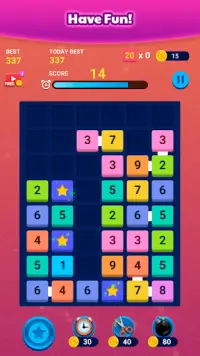 Merge Block: Number Merge Game Screen Shot 6