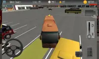 محاكي حافلة سائق لعبة 3D Screen Shot 1