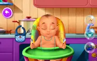 Nouveau-né Baby Care - baby-sitter jeu pour filles Screen Shot 3