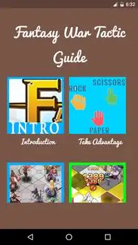 Guide for Fantasy War Tactic Screen Shot 0