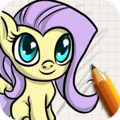 Draw Little Pony MLP