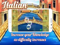 Learn Italian Bubble Bath Game Screen Shot 8