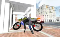 Motokros Yarış Polis Oyunu Screen Shot 3