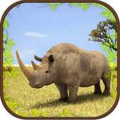 Extreme Wild Rhino Simulator