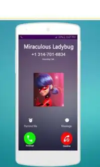 Chat With Ladybug Miraculous Game Screen Shot 1