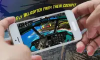Helicopter driving simulator Screen Shot 1