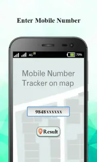Mobile Number Tracker On Map Screen Shot 1