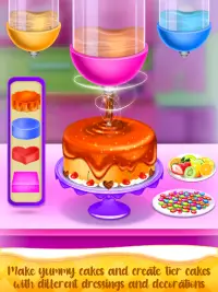 Cake Maker Cooking Cake Games Screen Shot 1