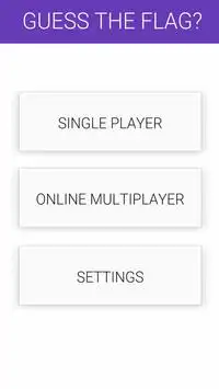Guess Flag? - Multiplayer Quiz Screen Shot 0
