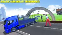 Farm Animal Transport Sim Animal Transporter Games Screen Shot 2