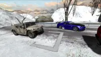 corridas de carros da neve Screen Shot 7