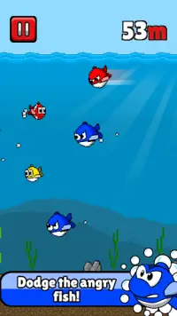 Mini Fish: Downstream Dash Screen Shot 3
