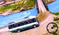 Army Coach Bus Hill Driving 3D Screen Shot 0