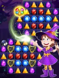 Witch Magic Puzzle Screen Shot 1