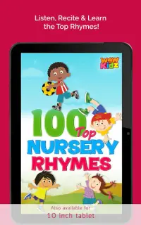 100 Top Nursery Rhymes & Videos Screen Shot 8