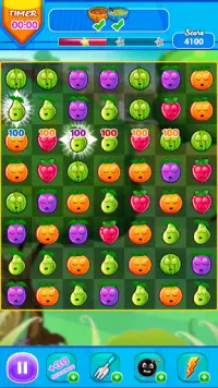 Fruit Crush - Sweet Jelly Smash Game Screen Shot 2