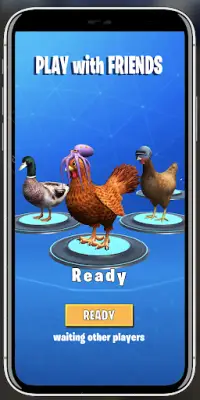 🐓Chicken Royale: Chicken Challenge - Pollo cruza Screen Shot 1