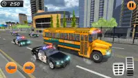 Stickman City Driving Prisoner Bus Transport game Screen Shot 2