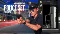 Полиция набор оружия патруль симулятор Screen Shot 1