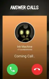 Ink Machine Video Call Simulator Screen Shot 1