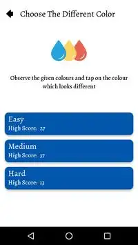 Brain Games For Adults - Free Vision & Memory Test Screen Shot 4