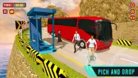 Berg Bus Fahrer: Offroad Herausforderung Screen Shot 3