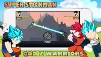 Super Stickman: Krieg von Xeno God Z Warrior Screen Shot 0