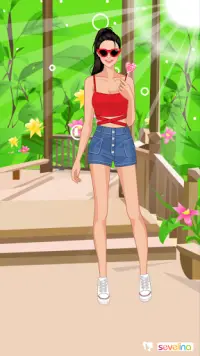 Sunny Spring Dress Up game Screen Shot 7