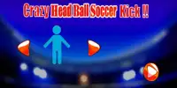Crazy Head Soccer Ball Kick!! Screen Shot 1